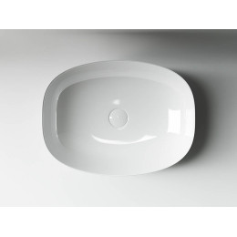Умывальник чаша накладная овальная Element 500x380x140мм