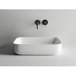 Умывальник чаша накладная прямоугольная Element 600x420x140мм