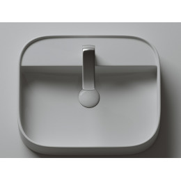 Умывальник чаша накладная прямоугольная Element 550x450x110мм