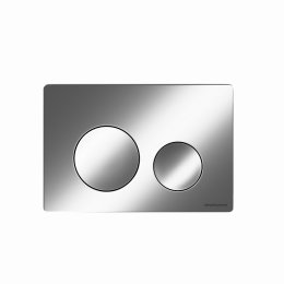 Кнопка смыва Balance, клавиши Circle, хром матовый (CN12-001M)