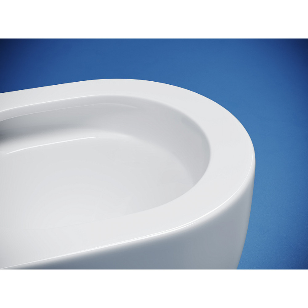 Напольный пристенный унитаз Metropol смыв Торнадо белый CN4001T