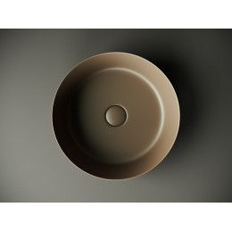 Умывальник чаша накладная круглая (цвет Темно-x