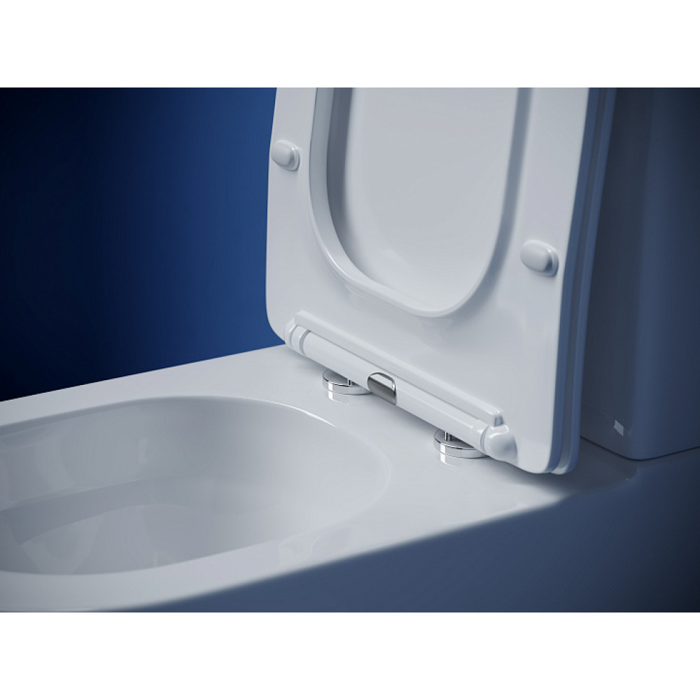 Напольный пристенный унитаз Metropol смыв Торнадо белый CN4001T