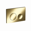 Кнопка смыва Balance, клавиши Circle, брашированное золото (CN12-001BG)