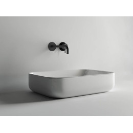 Умывальник чаша накладная прямоугольная Element 600x420x140мм