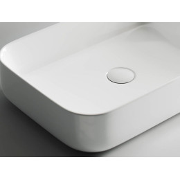 Умывальник чаша накладная прямоугольная Element 600x420x140мм