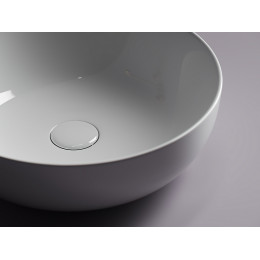 Умывальник чаша накладная круглая Element 420x420x130мм