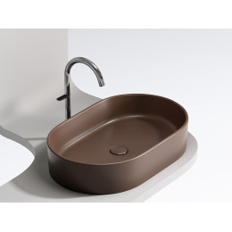 Умывальник чаша накладная овальная (цвет Темно-x