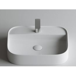 Умывальник чаша накладная прямоугольная Element 550x450x110мм