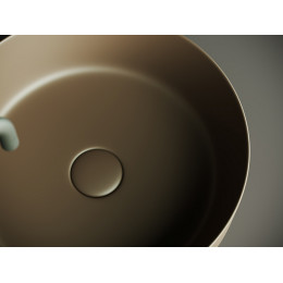 Умывальник чаша накладная круглая (цвет Темно-x