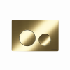 Кнопка смыва Balance, клавиши Circle, брашированное золото (CN12-001BG)