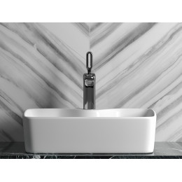 Умывальник чаша накладная прямоугольная Element 480x370x130мм