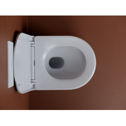 Подвесной унитаз UP безободковый, смыв торнадо