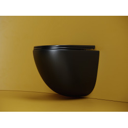 Подвесной унитаз Vogue безободковый, смыв торнадо