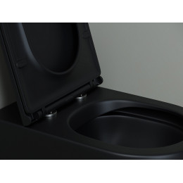 Напольный приставной унитаз Metropol Rimless