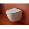 Подвесной унитаз CERAMICANOVA Uno смыв Торнадо 490x360x360 белый
