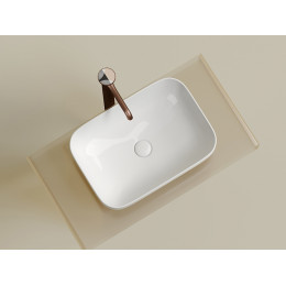 Умывальник чаша накладная прямоугольная Element 500x359x145мм