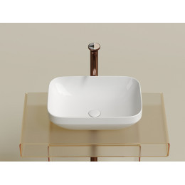 Умывальник чаша накладная прямоугольная Element 500x359x145мм