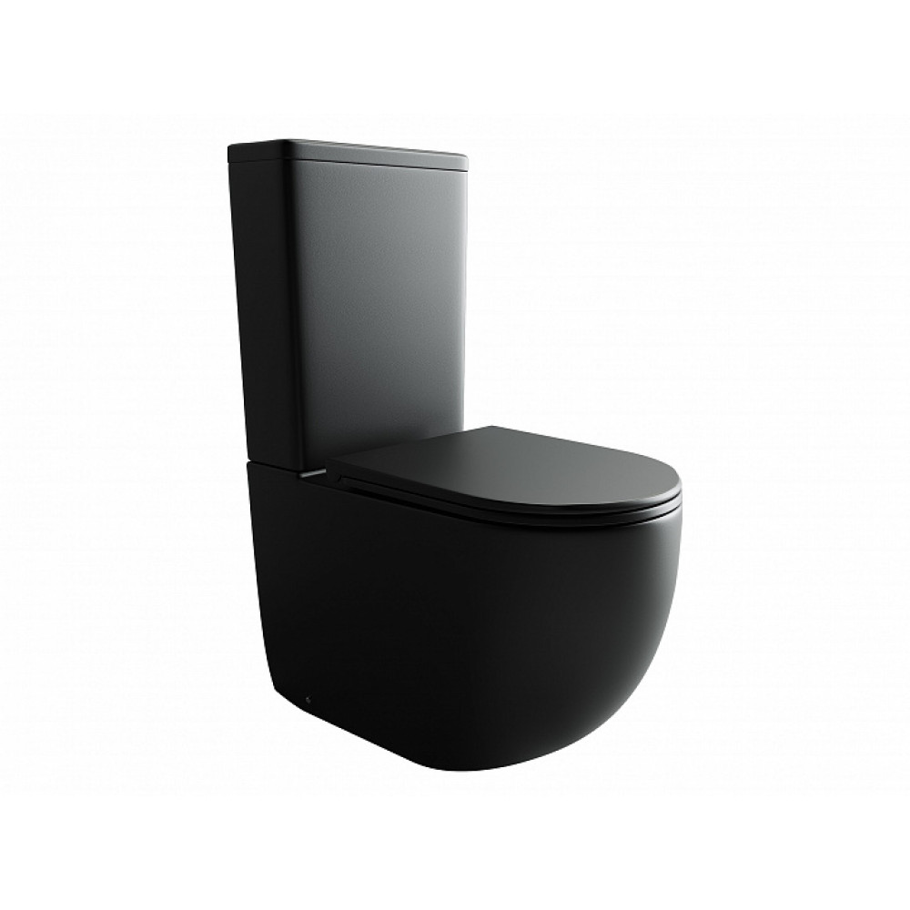 Напольный пристенный унитаз Metropol Rimless