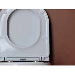 Подвесной унитаз UP безободковый, смыв торнадо