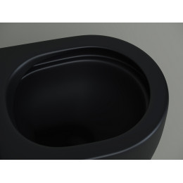 Напольный приставной унитаз Metropol Rimless