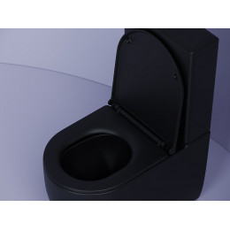 Напольный пристенный унитаз Metropol Rimless