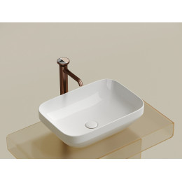 Умывальник чаша накладная прямоугольная Element 500x359x145мм