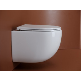 Подвесной унитаз UP безободковый, смыв торнадо