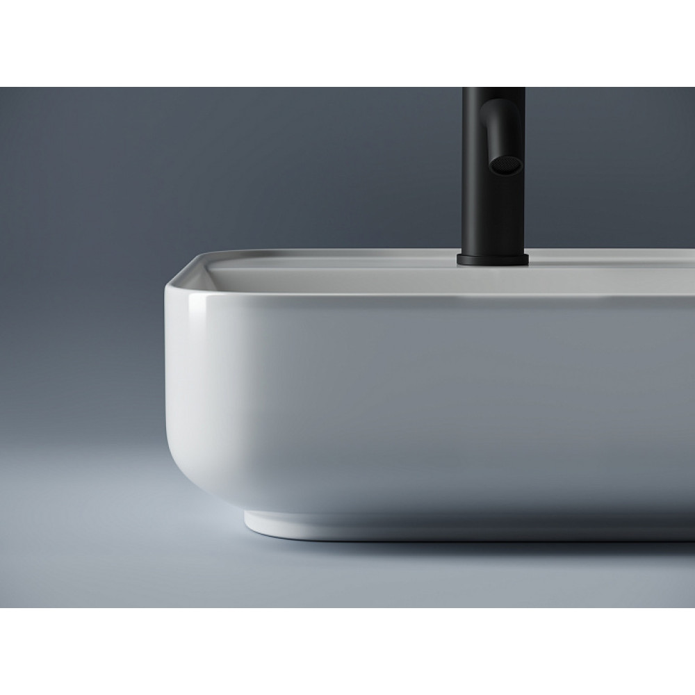 Умывальник чаша накладная квадратная Element 390x390x140мм