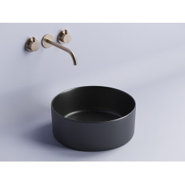 Тумба с раковиной Sancos Stone, 120 см., керамогранит черный, ST120NM