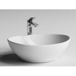 Умывальник чаша накладная овальная  Element  405x330x140 мм