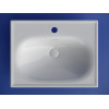 Раковина накладная CERAMICANOVA Sabo с отверстием под смеситель 600x460x130 белый
