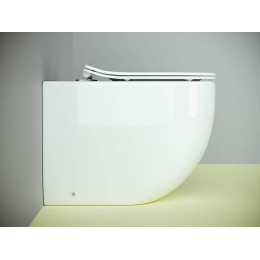 Напольный приставной унитаз Metropol Rimless