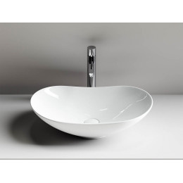 Умывальник чаша накладная овальная  Element 620x360x145мм