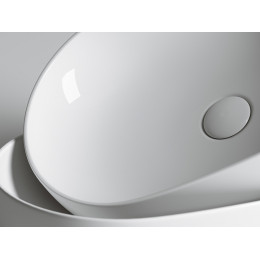 Умывальник чаша накладная овальная Element 600x415x135мм