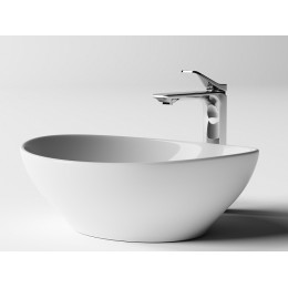 Умывальник чаша накладная овальная  Element  405x330x140 мм