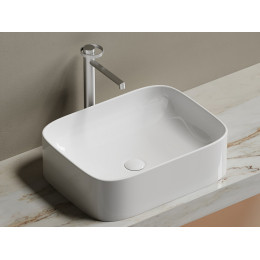 Умывальник чаша накладная прямоугольная Element 505x380x150мм