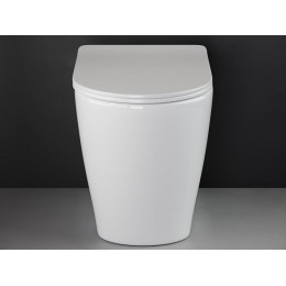 Напольный приставной унитаз Highlight Rimless