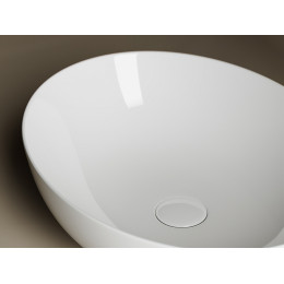 Умывальник чаша накладная овальная Element 520x395x130мм