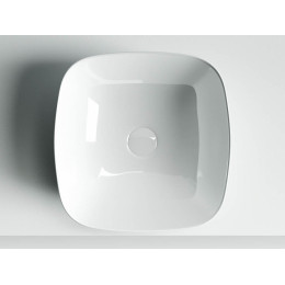 Умывальник чаша накладная квадратная Element 400x400x140мм
