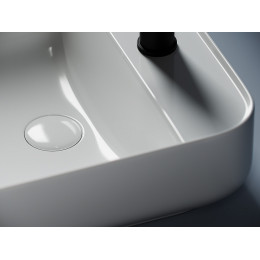 Умывальник чаша накладная квадратная Element 390x390x140мм