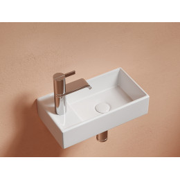 Умывальник подвесной прямоугольный (чаша справа, отверстие под смеситель слева) Element 407x217x100