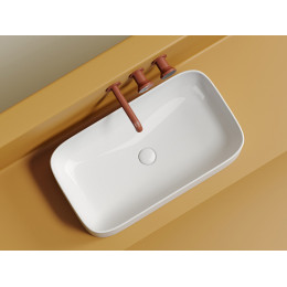 Умывальник чаша накладная прямоугольная Element 705x380x150мм