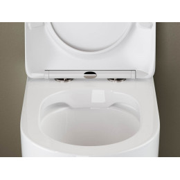 Напольный приставной унитаз Mia Rimless