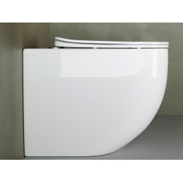 Напольный приставной унитаз Mia Rimless