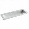 Раковина накладная мебельная CERAMICANOVA Grace прямоугольная 1210x457x137 с тремя отверстиями под смеситель цвет белый CN7024