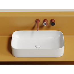 Умывальник чаша накладная прямоугольная Element 705x380x150мм