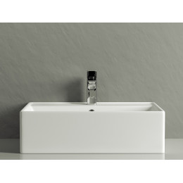 Умывальник чаша накладная прямоугольная Element 590x450x160мм