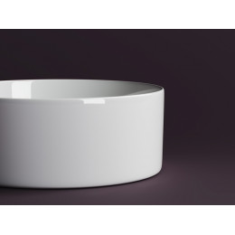 Умывальник чаша накладная круглая Element 358x358x137мм