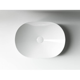 Умывальник чаша накладная овальная Element 480x350x130мм